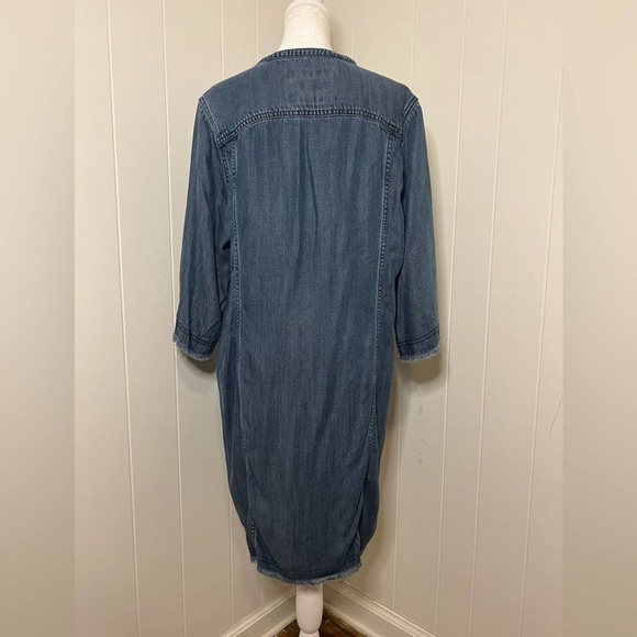 Wrap Designed in London Denim Size 12 Dress - Picture 5 of 9